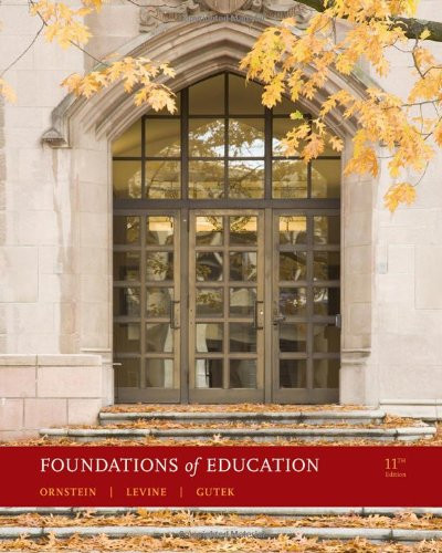 Foundations of Education (Whats New in Education)
