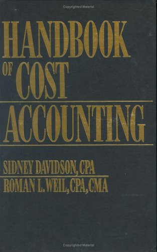 Handbook of Cost Accounting