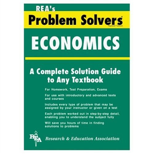 Economics Problem Solver (Problem Solvers Solution Guides)