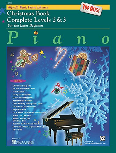 Alfred's Basic Piano Library Top Hits! Christmas Complete, Bk 2 & 3