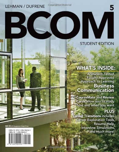 BCOM 5 (with CourseMate Printed Access Card) (New, Engaging Titles from 4LTR Press)
