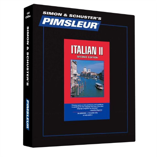 Pimsleur Italian Level 2 CD: Learn to Speak and Understand Italian with Pimsleur Language Programs (Comprehensive)