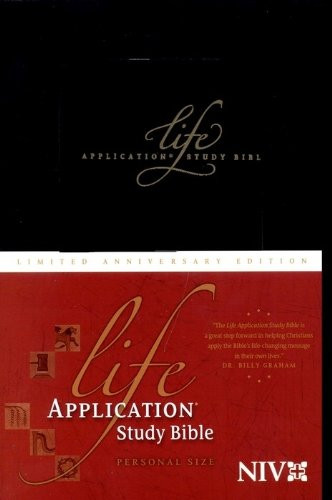 Life Application Study Bible NIV, Personal Size Limited Anniversary Edition