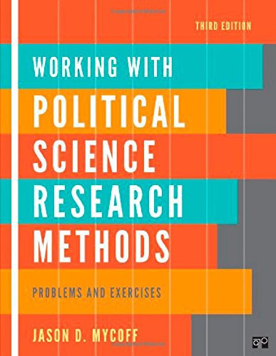 Working with Political Science Research Methods: Problem and Exercises