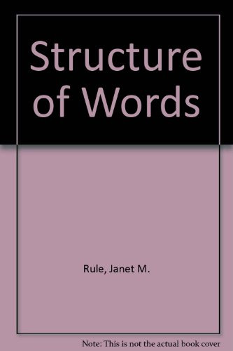 Structure of Words