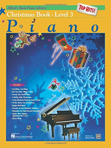 Alfred's Basic Piano Library Top Hits! Christmas, Bk 3