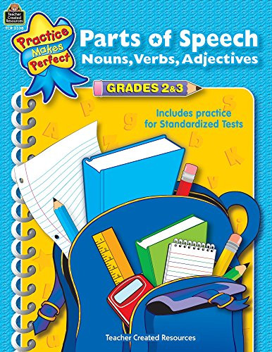 Parts of Speech Grades 2-3 (Practice Makes Perfect)