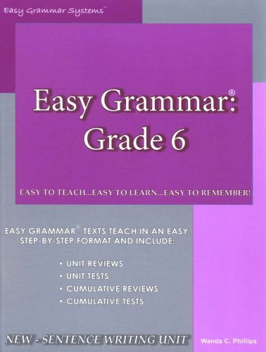 Easy Grammar, Grade 6
