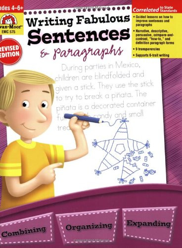 Writing Fabulous Sentences & Paragraphs, Grades 4-6