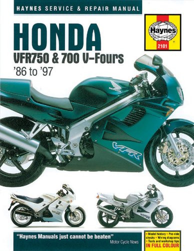 Honda VFR700 & 750 V-Fours '86'97 (Haynes Manuals)