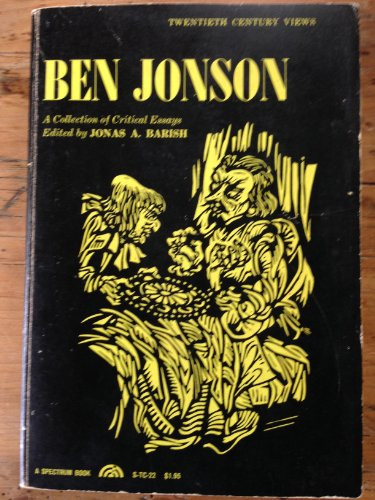 Ben Jonson: A Collection of Critical Essays