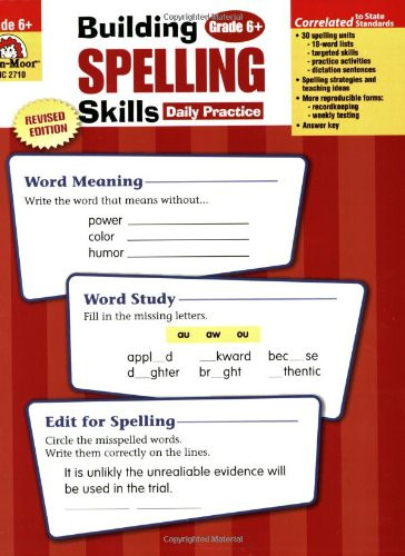 Building Spelling Skills, Grade 6