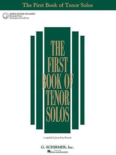 The First Book Of Tenor Solos: Book/Audio Online (First Book of Solos)
