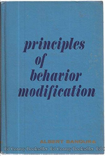 Principles of Behavior Modification