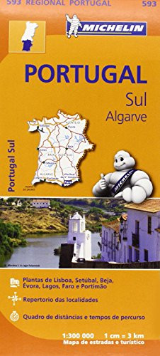 Portugal Sul, Algarve (Michelin Regional Maps)