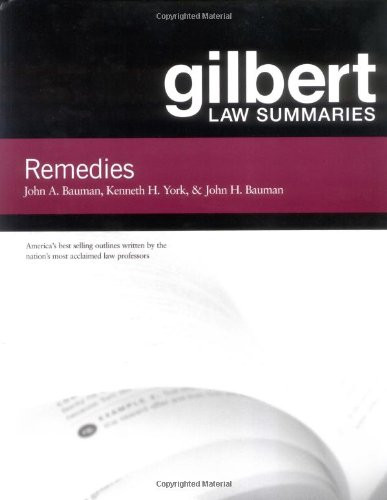 Gilbert Law Summaries: Remedies