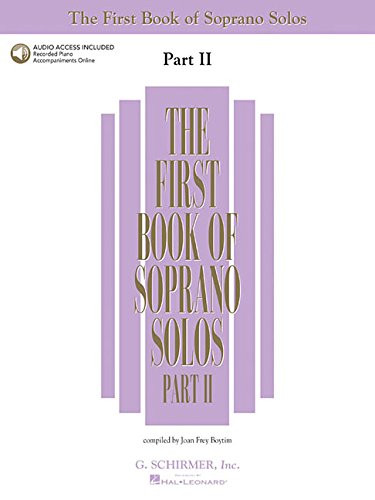 The First Book of Soprano Solos - Part II: Book/Online Audio (First Book of Solos Part II)