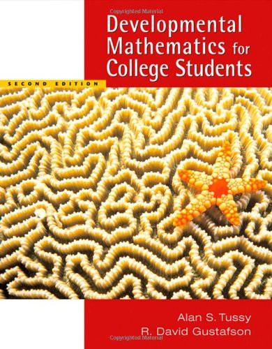 Developmental Mathematics for College Students (with CD-ROM and Enhanced iLrn Tutorial, iLrn Math Tutorial, The Learning Equation Labs, Student ... (Available 2010 Titles Enhanced Web Assign)