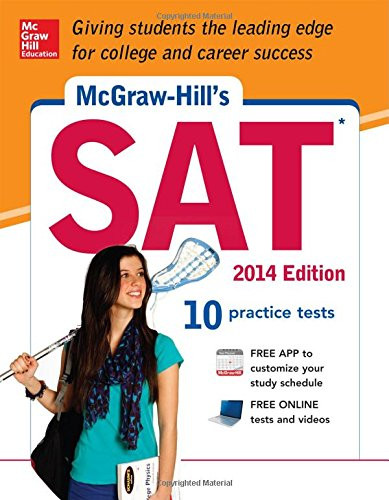McGraw-Hill's SAT with CD-ROM, 2014 Edition (Mcgraw Hill Education Sat)