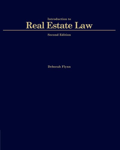 TPI: Introduction to Real Estate Law (Black Letter (Thomson West))