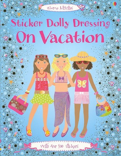 Sticker Dolly Dressing on Vacation