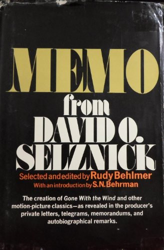 Memo from David O. Selznick