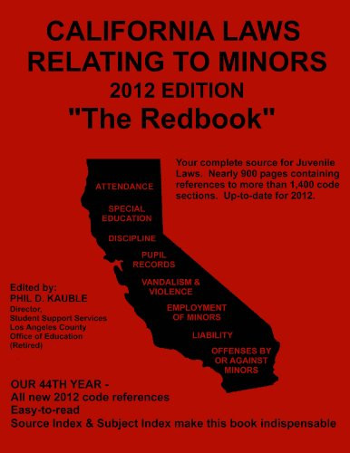 California Laws Relating to Minors