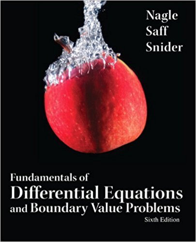 Fundamentals of Differential Equations and Boundary Value Problems (6th Edition) (Featured Titles for Differential Equations)