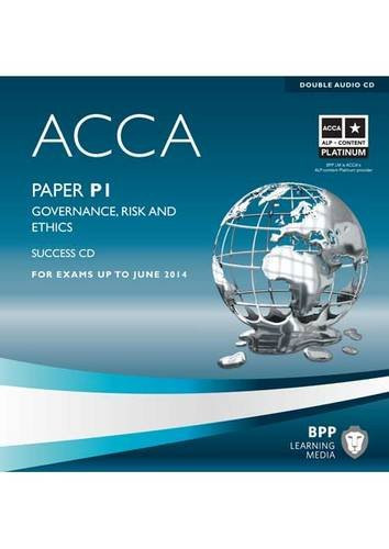 ACCA - P1 Governance, Risk and Ethics: Audio Success CDs