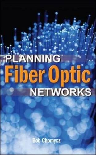 Planning Fiber Optics Networks