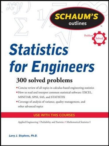 Schaum's Outline of Statistics for Engineers (Schaum's Outlines)