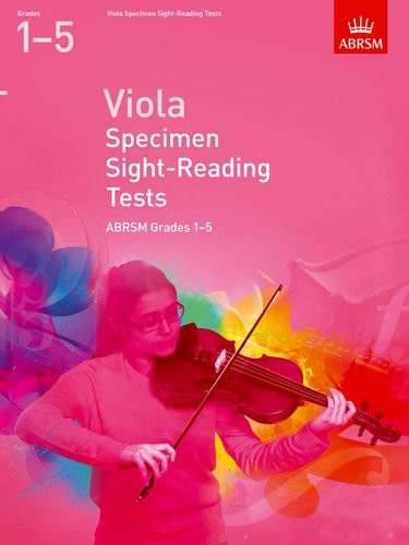 Viola Specimen Sight Reading Tests 1-5 (ABRSM Sight-reading)