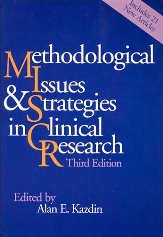 Methodological Issues & Strategies in Clinical Research