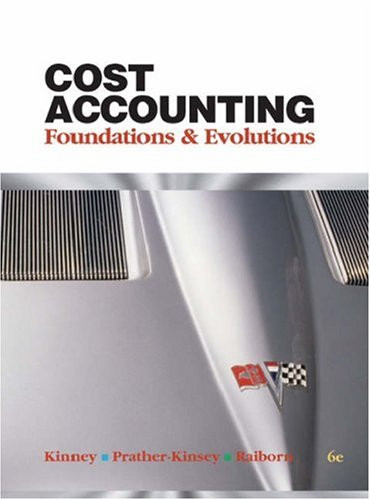 Cost Accounting: Foundations & Evolutions