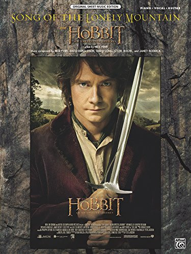 Song of the Lonely Mountain (from The Hobbit -- An Unexpected Journey): Piano/Vocal/Guitar, Sheet (Original Sheet Music Edition)