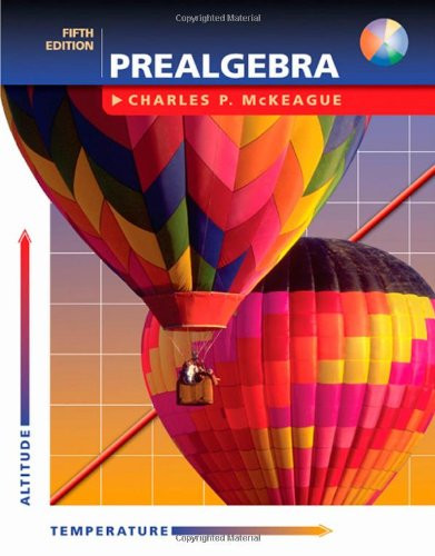 Prealgebra (with CD) (5th Edition) (Available Titles CengageNOW)