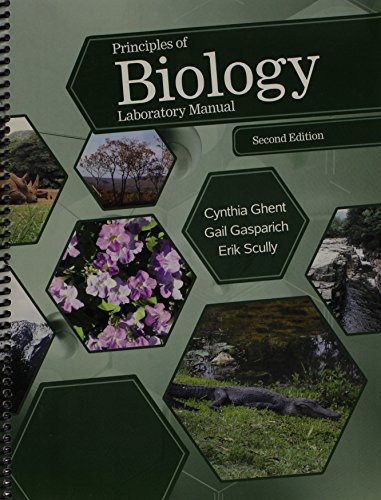Principles of Biology Laboratory Manual