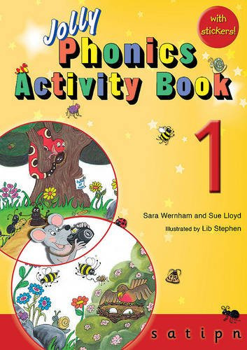 Jolly Phonics Activity Book 1s, A, T, I, P, N