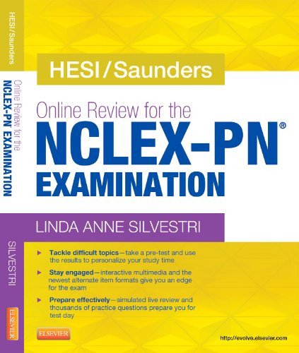 HESI/Saunders Online Review for the NCLEX-PN Examination (1 Year) (Access Card), 1e