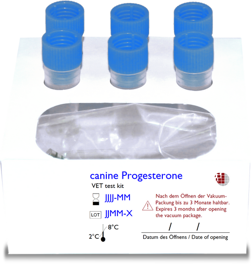 Canine ProgesteroneTest Kit (6 Tests/Box)