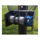 Exclusive winch and cable routing design engineered for single-person operation without needing heavy equipment