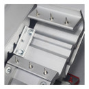 2 Rows of angles spikes in base of pedals guarantee no slipping during explosive starts. Spikes sold separately