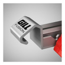 Built in handle allows for easy transport between locations