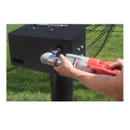 Lower or raise the u-net frame in under 5 minutes with self-provided drill tool