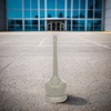 Smokers' Outpost® Ashtray 15X15.5X43 IN Beige PE Oxygen-Restricting 1/Each
