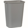 1-Stream Trash Can 15.25X11X19.88 IN 10.25 GAL 41 QT Gray Resin 1/Each