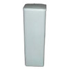 Trash Can 20 GAL 80 QT Plastic With Flat Lid 1/Each