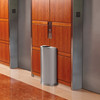 Landfill 1-Stream Can & Lid 9X18.00X32.00 IN 12 GAL Stainless Steel With Open Lid Open Top Non-Perforated 1/Each