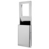 Georgia-Pacific Pro® Trash Can Silver Stainless Steel Recessed 1/Each