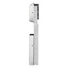 Georgia-Pacific Pro® Trash Can Silver Stainless Steel Recessed 1/Each